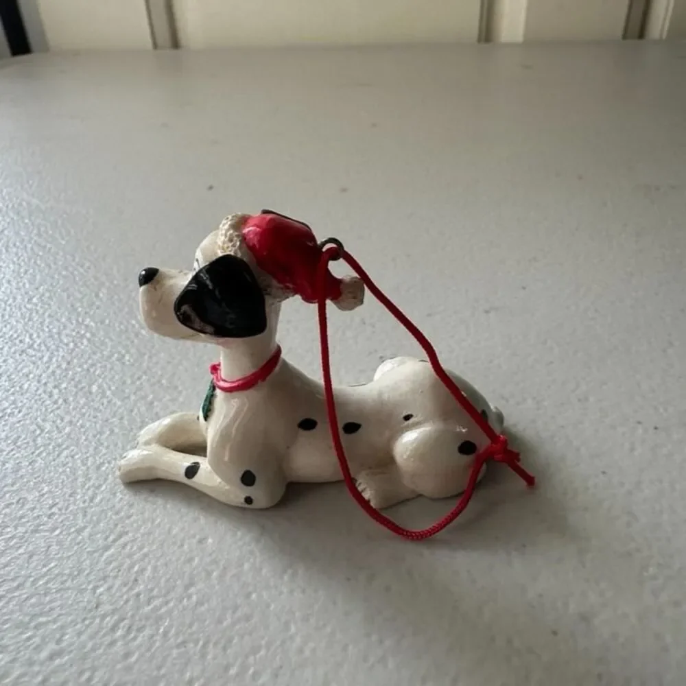 Vintage Disney 101 Dalmatians Dog Pongo Christmas Holiday Ornament